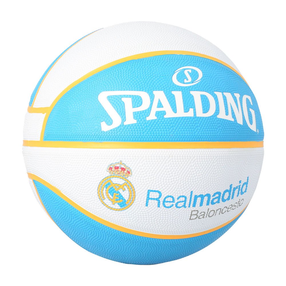 Spalding Real Madrid Euroleague Team Rubber Indoor/Outdoor Basketball