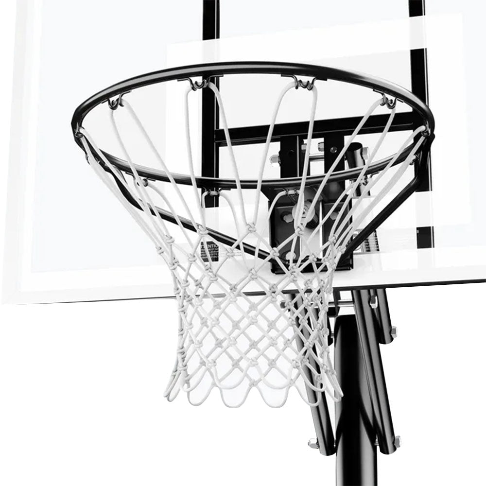 Spalding Silver In-Ground Basketball Hoop