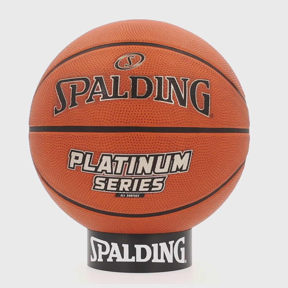 Shop Spalding Platinum Series Rubber EU Spalding Basketball Indoor/Outdoor 