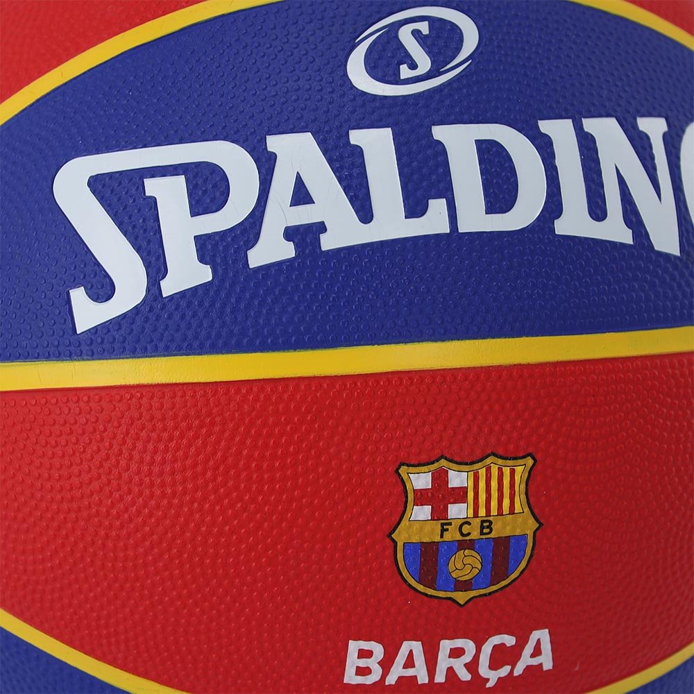 Spalding 2025 Euroleague Teamball Barcelona Rubber Indoor/Outdoor Basketball
