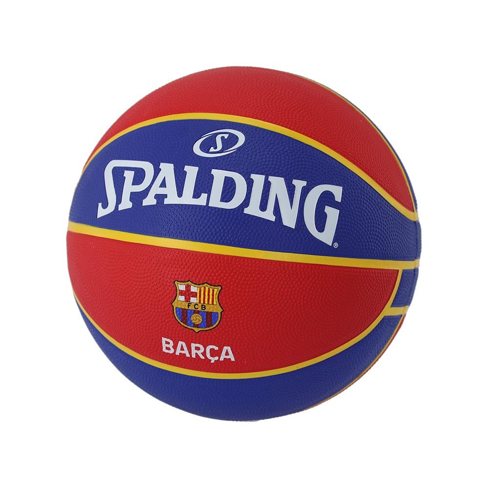 Spalding 2025 Euroleague Teamball Barcelona Rubber Indoor/Outdoor Basketball