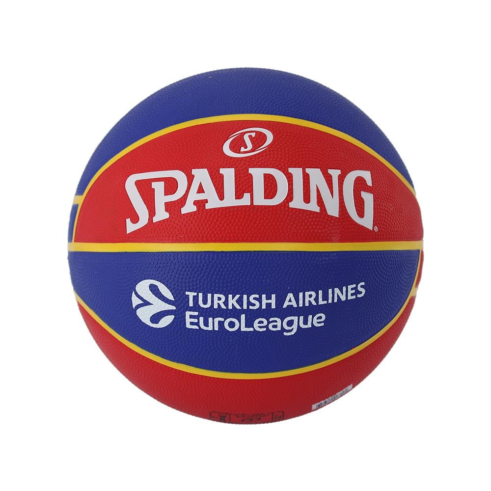 Spalding 2025 Euroleague Teamball Barcelona Rubber Indoor/Outdoor Basketball