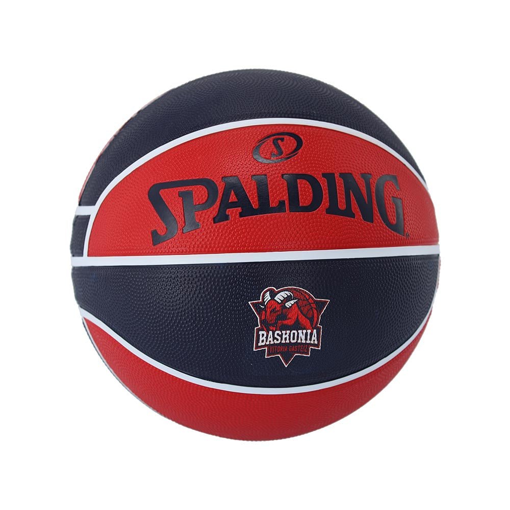 Spalding 2025 Euroleague Teamball Baskonia Rubber Indoor/Outdoor Basketball