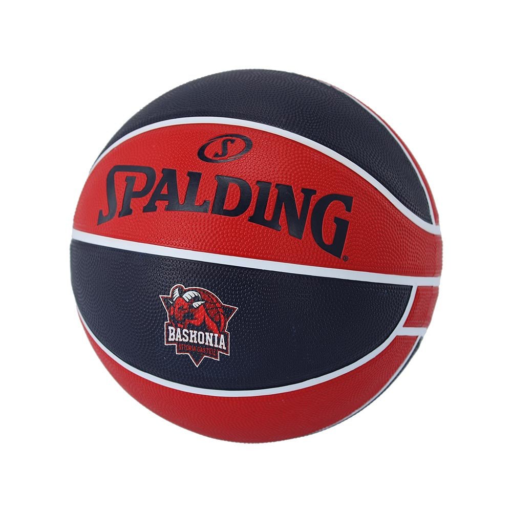 Spalding 2025 Euroleague Teamball Baskonia Rubber Indoor/Outdoor Basketball