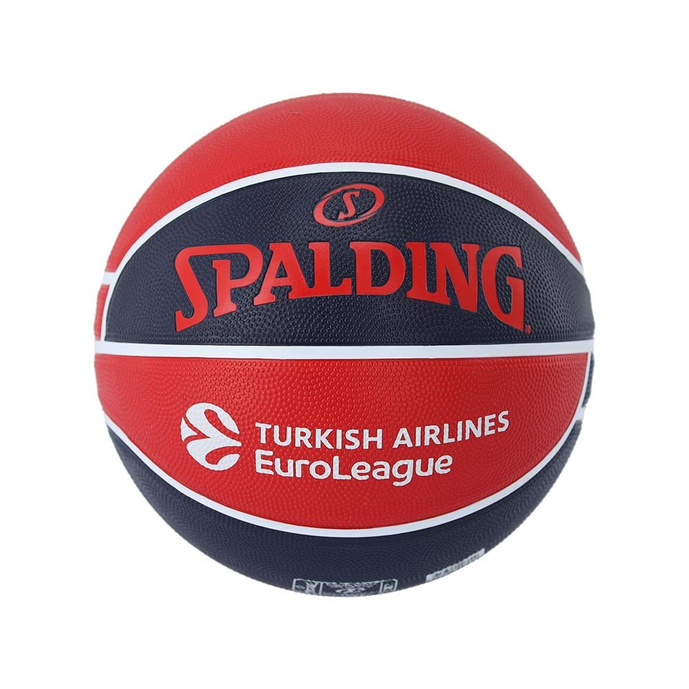 Spalding 2025 Euroleague Teamball Baskonia Rubber Indoor/Outdoor Basketball