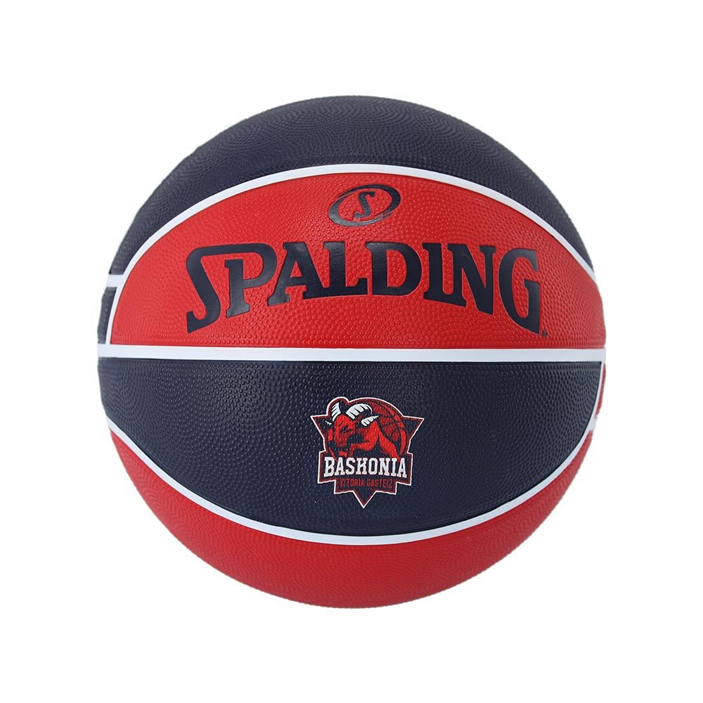 Spalding 2025 Euroleague Teamball Baskonia Rubber Indoor/Outdoor Basketball