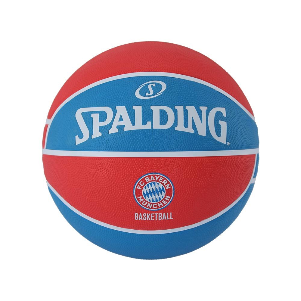 Spalding 2025 Euroleague Teamball Bayern Munich Rubber Indoor/Outdoor Basketball