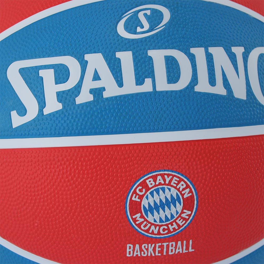 Spalding 2025 Euroleague Teamball Bayern Munich Rubber Indoor/Outdoor Basketball