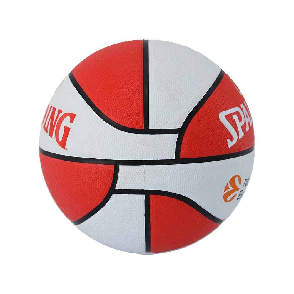 Spalding 2025 Euroleague Teamball Monaco Rubber Indoor/Outdoor Basketball