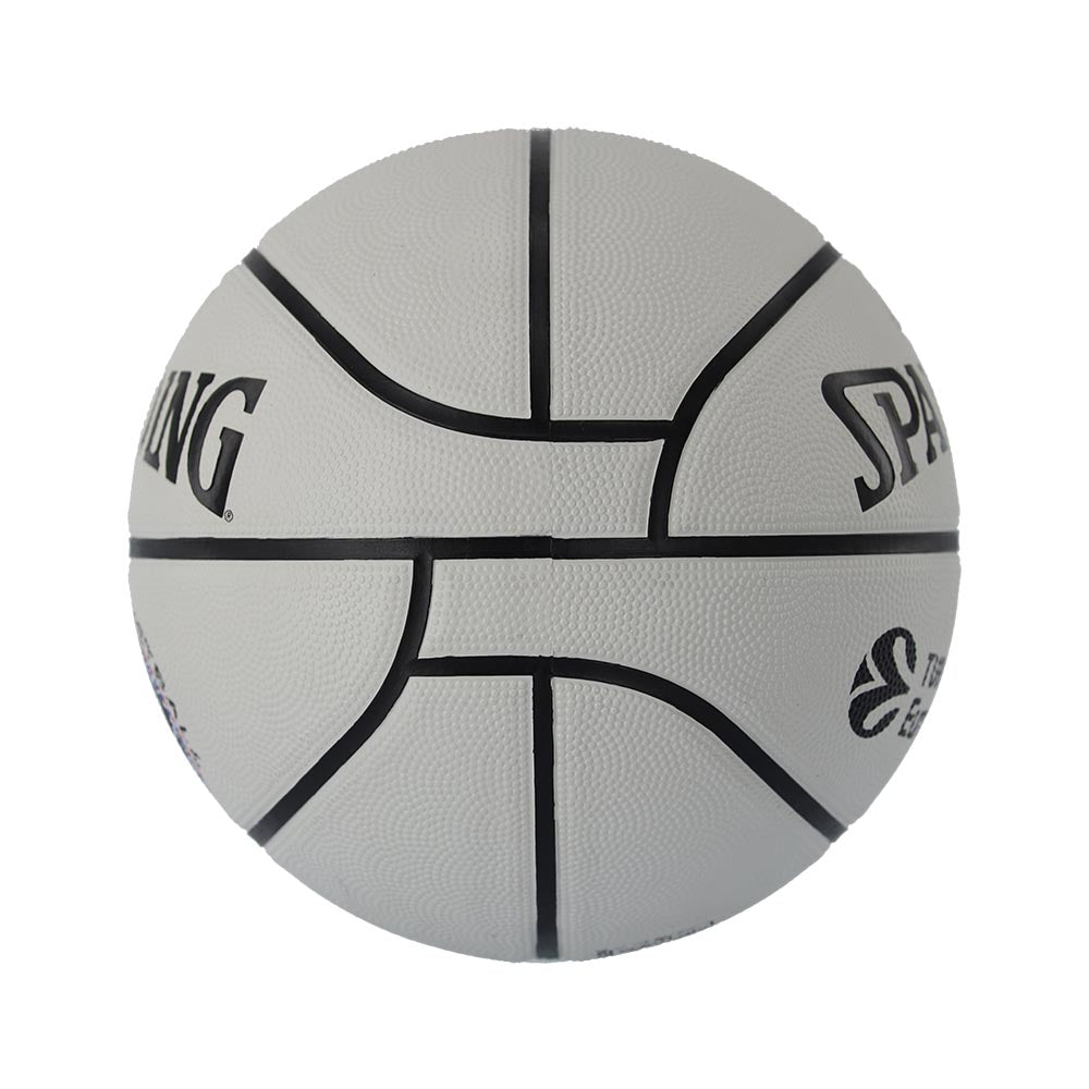 Spalding 2025 Euroleague Teamball Paris Rubber Indoor/Outdoor Basketball