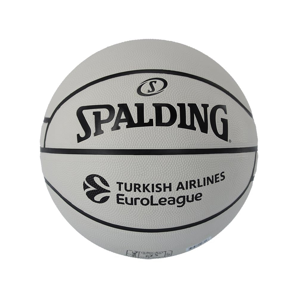 Spalding 2025 Euroleague Teamball Paris Rubber Indoor/Outdoor Basketball