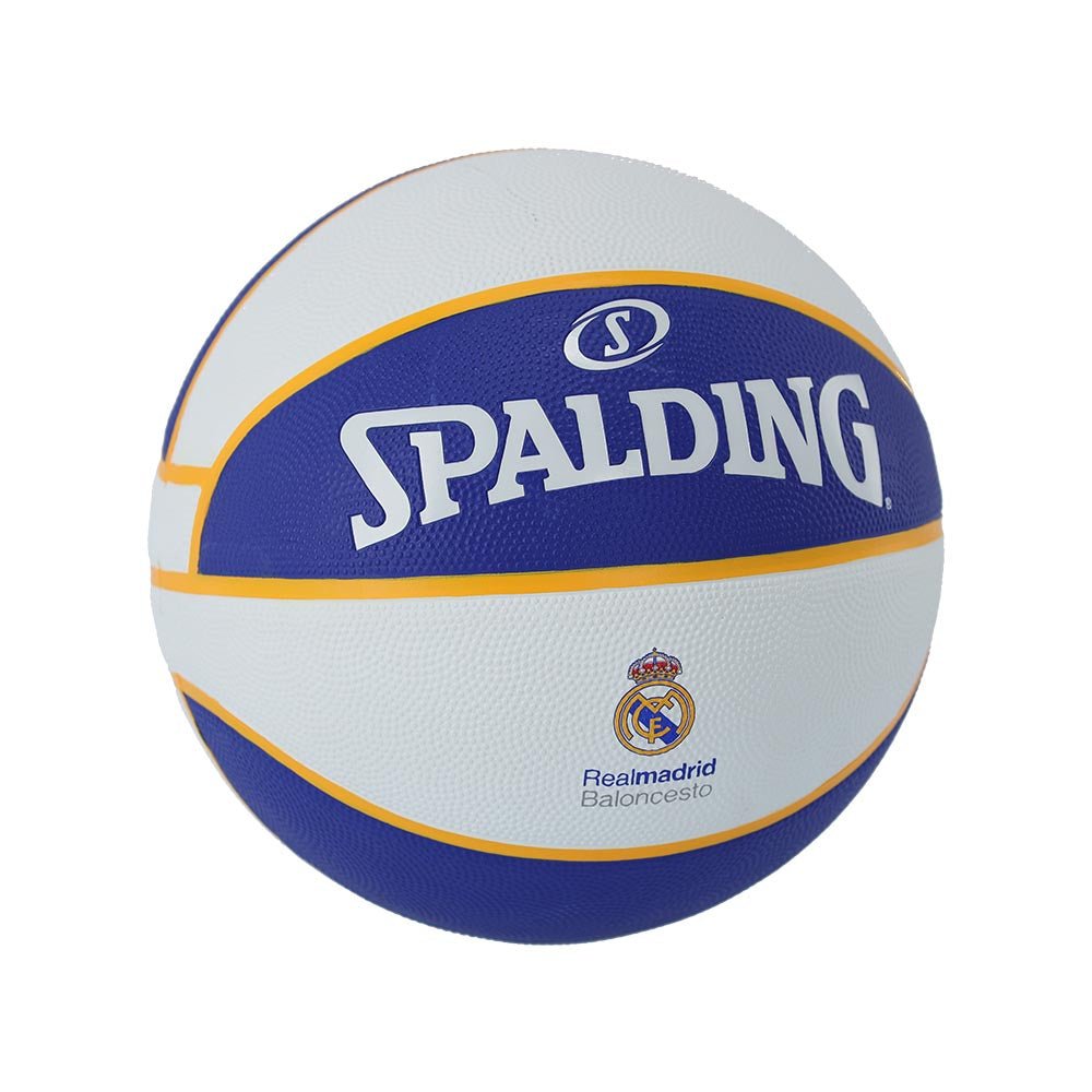 Spalding 2025 Euroleague Teamball Real Madrid Rubber Indoor/Outdoor Basketball