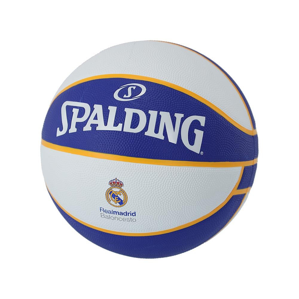 Spalding 2025 Euroleague Teamball Real Madrid Rubber Indoor/Outdoor Basketball