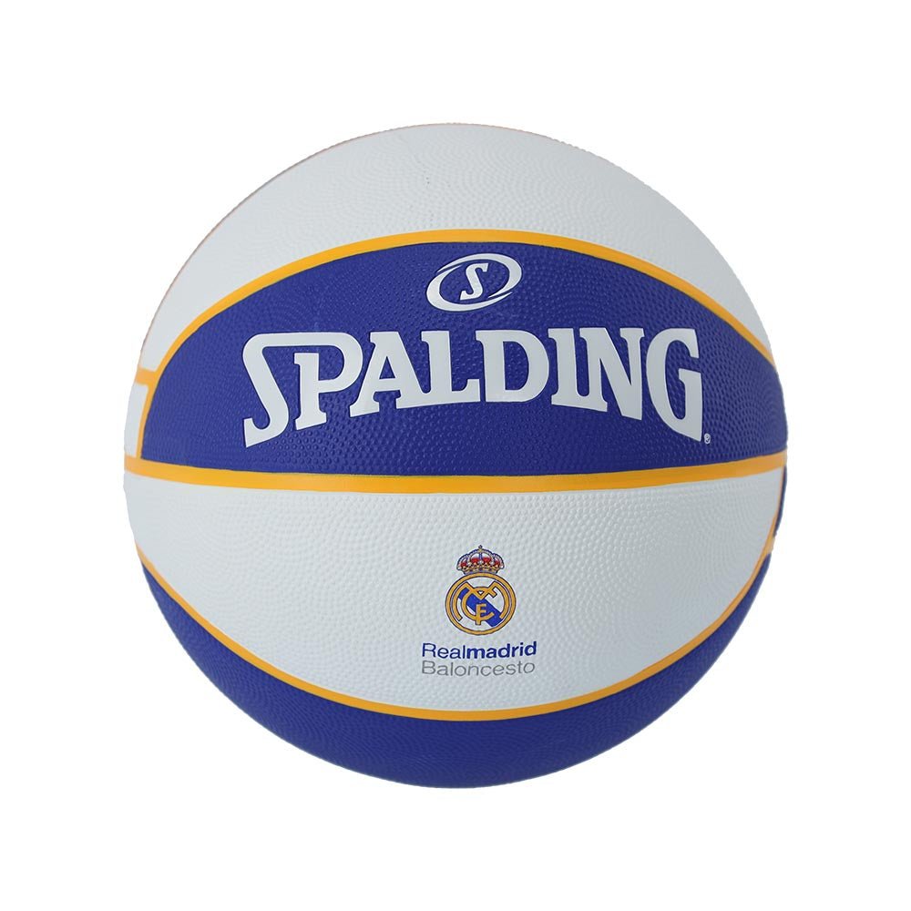 Spalding 2025 Euroleague Teamball Real Madrid Rubber Indoor/Outdoor Basketball