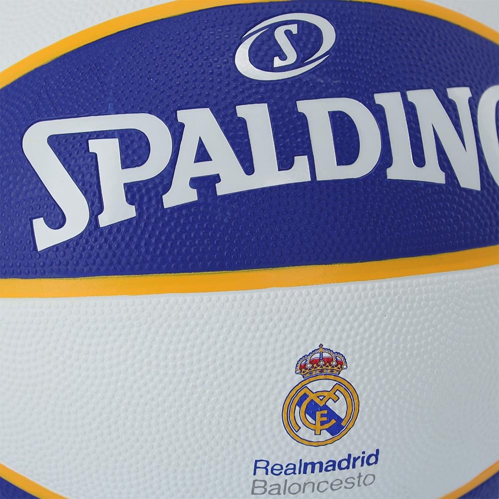 Spalding 2025 Euroleague Teamball Real Madrid Rubber Indoor/Outdoor Basketball