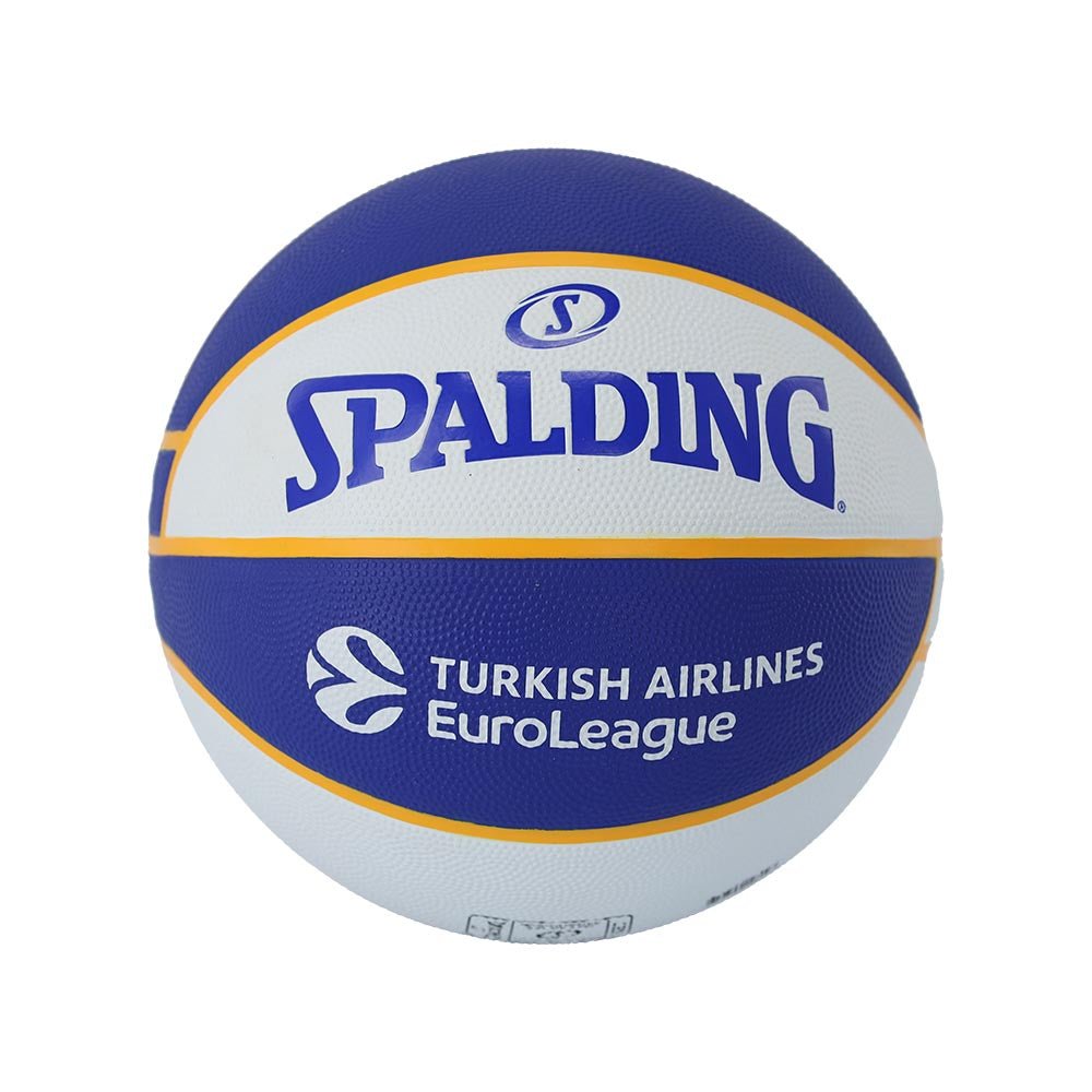 Spalding 2025 Euroleague Teamball Real Madrid Rubber Indoor/Outdoor Basketball