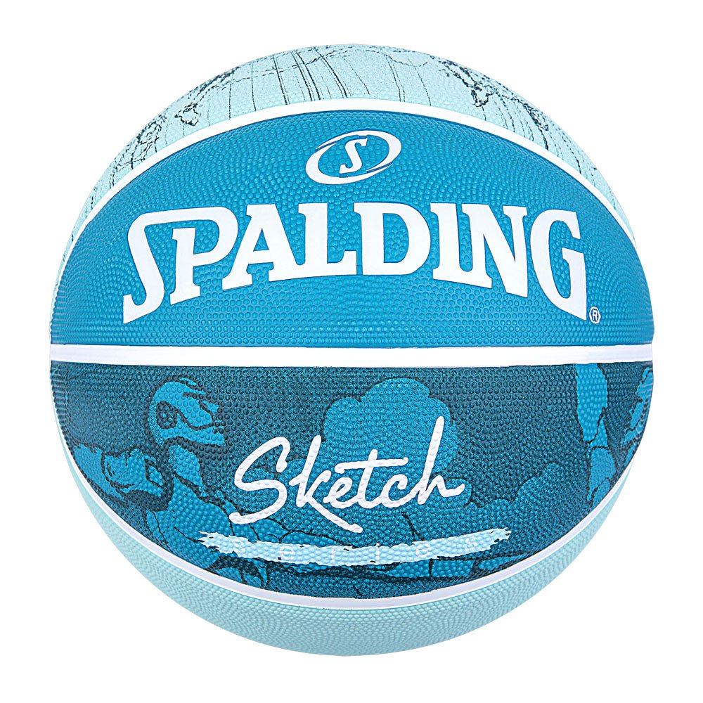 Spalding Sketch Rubber Indoor/Outdoor Basketball