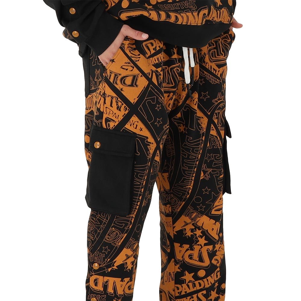 Spalding Urban Gold Baggy Pants