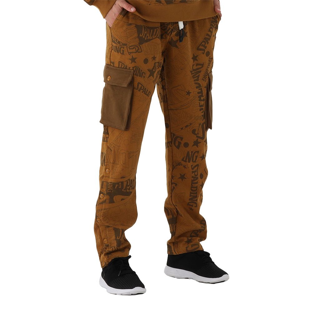 Spalding Urban Gold Baggy Pants