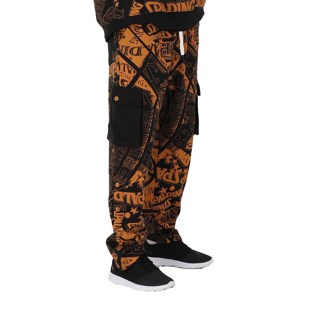 Spalding Urban Gold Baggy Pants