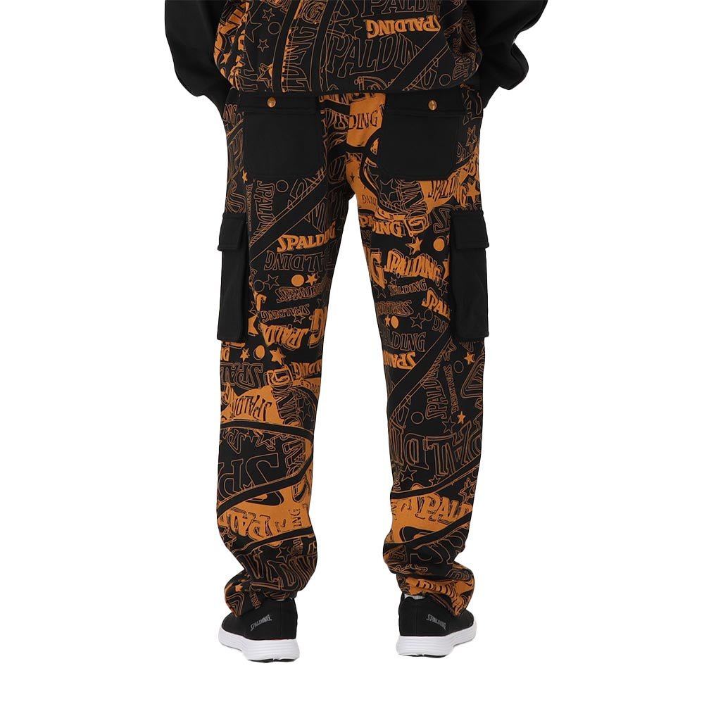 Spalding Urban Gold Baggy Pants