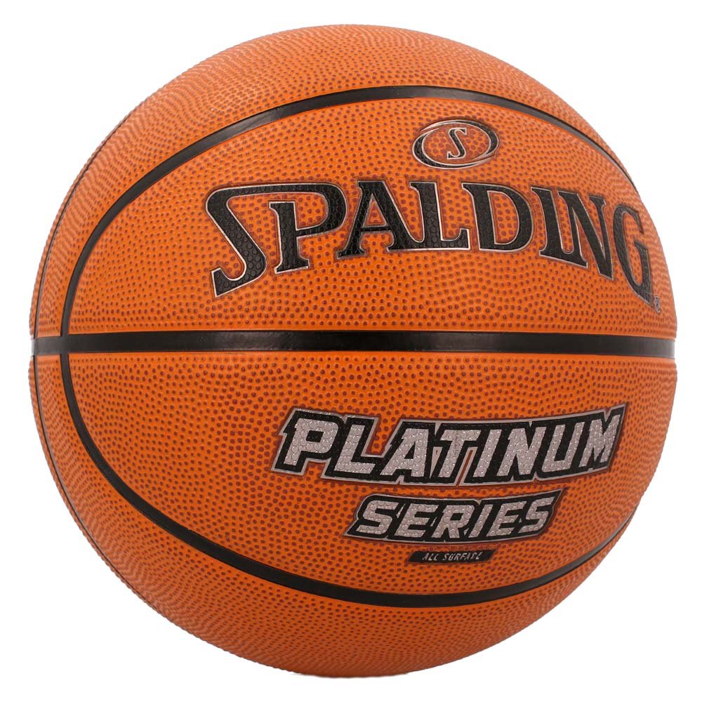 Shop Spalding Platinum Series Rubber EU Basketball | Indoor/Outdoor Spalding