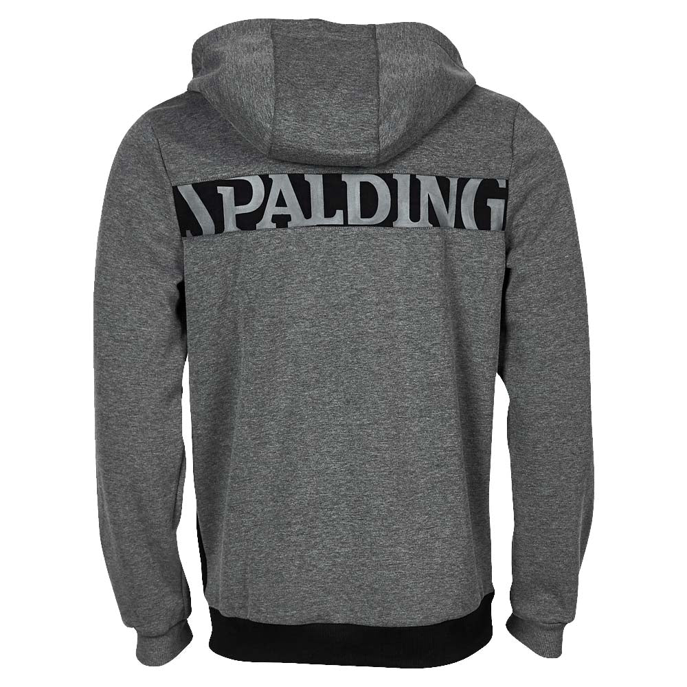 Spalding Street Hooded Jacket Anthra Melange/Black Small Size