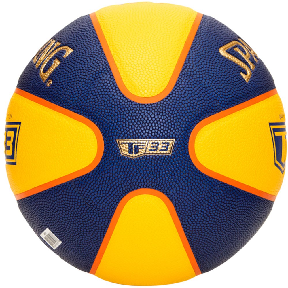 Spalding TF-33 Gold Composite Indoor/Outdoor Basketball