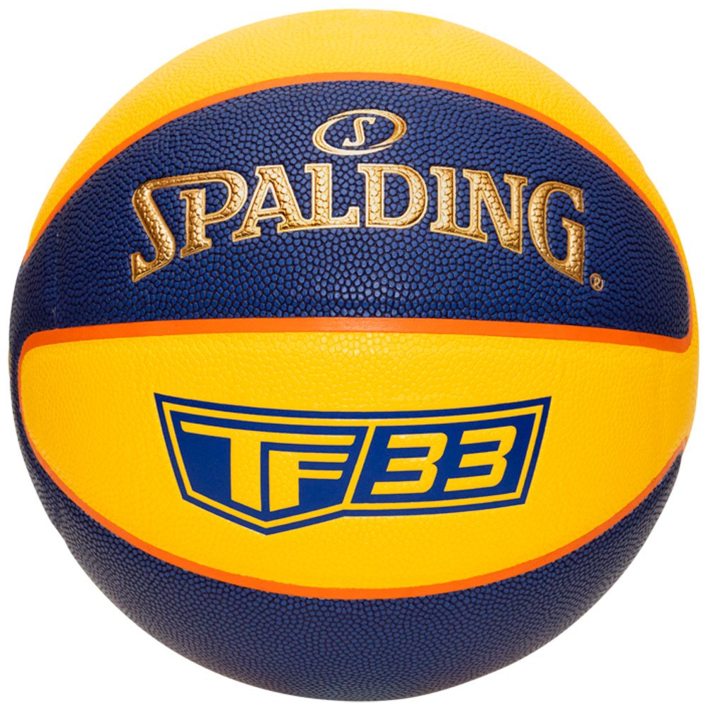 Spalding TF-33 Gold Rubber Indoor/Outdoor Basketball