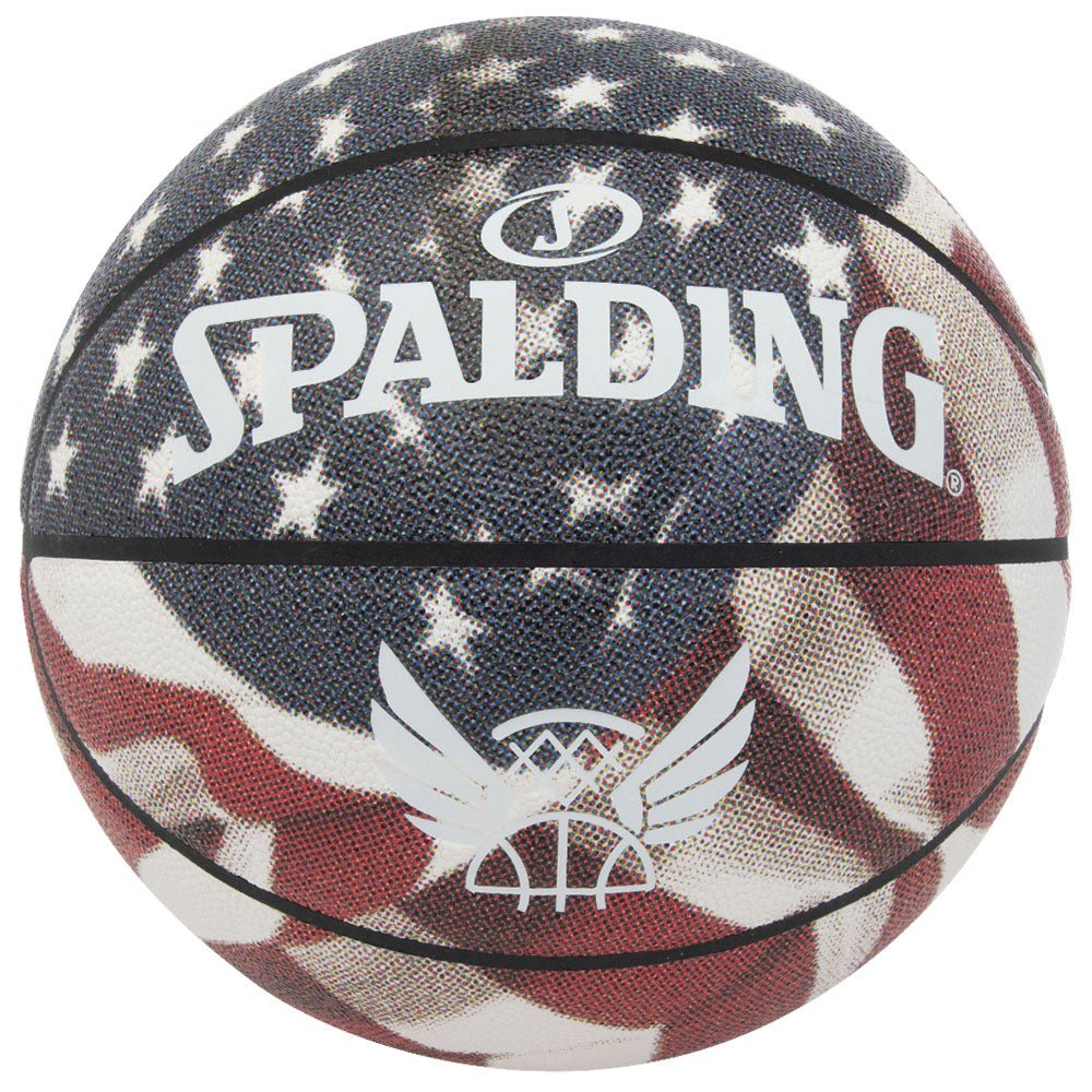 Spalding Trend Stars Stripes Rubber Outdoor Basketball