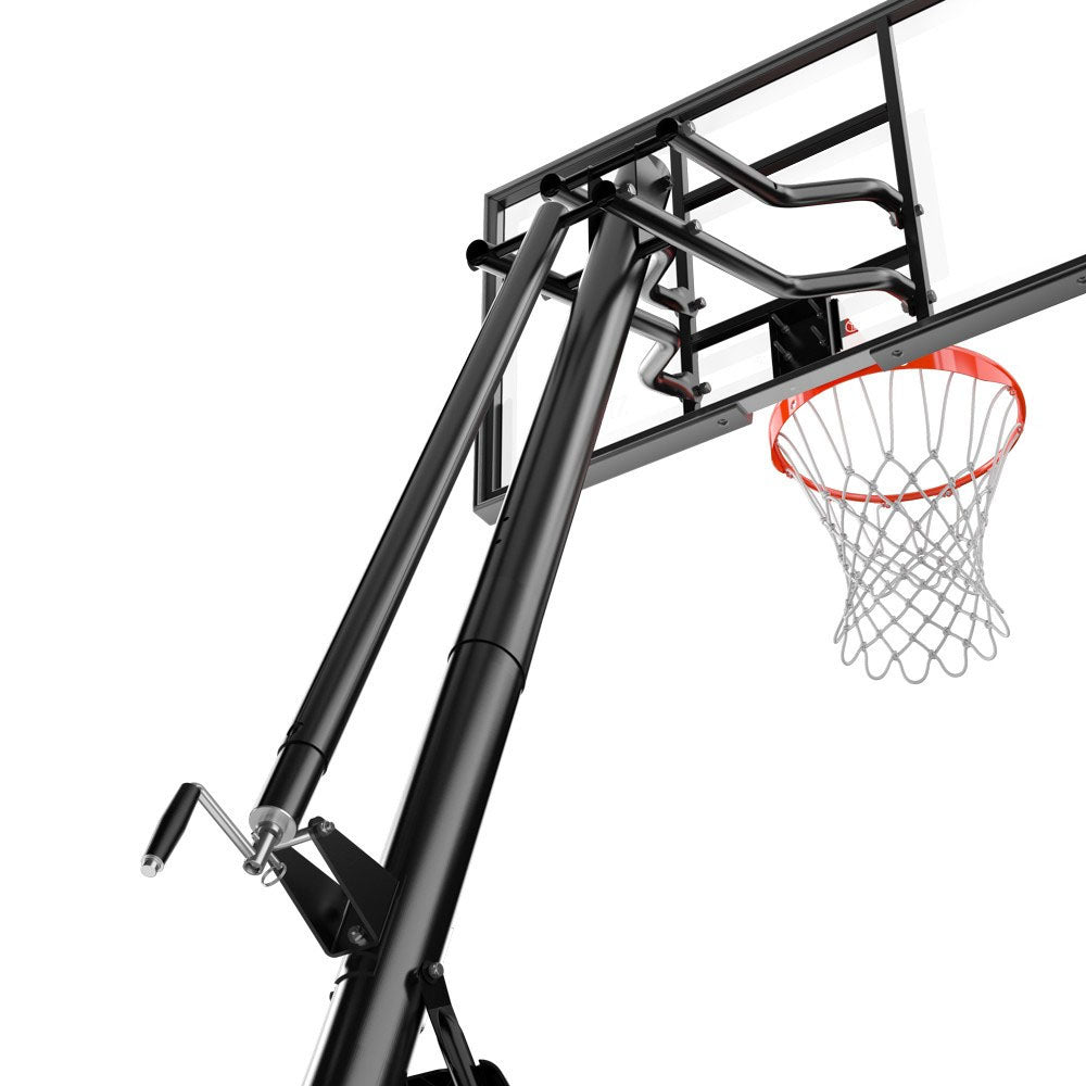 Spalding Hybrid 54 in Portable Basketball Hoop